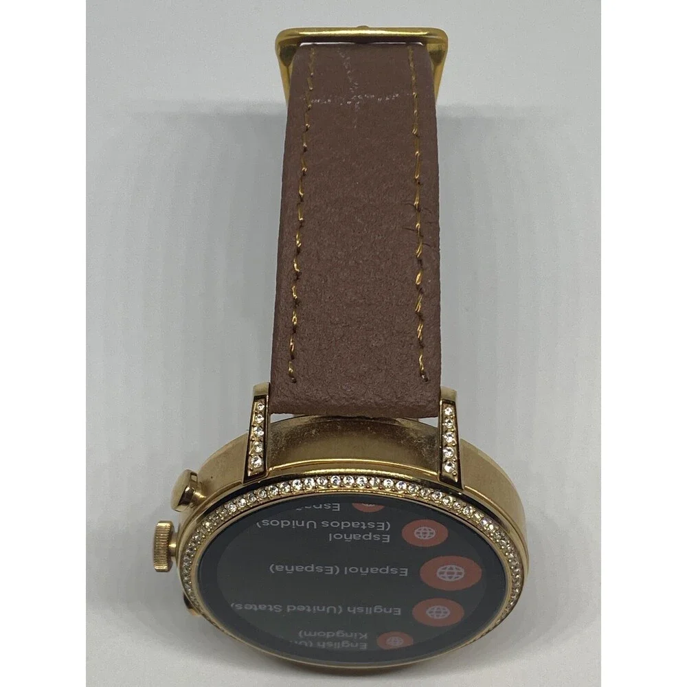 Fossil Gen 4 Authentic Digital Dial Smart Watch Custom Band FTW6011 AB602